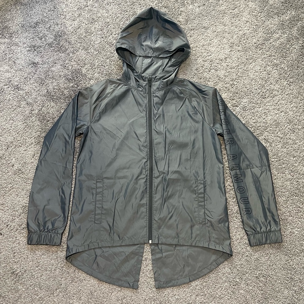 Under Armour Women’s Iridescent Charcoal Windbreaker